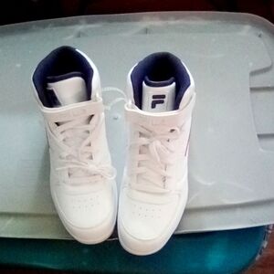 Red white blue Filas